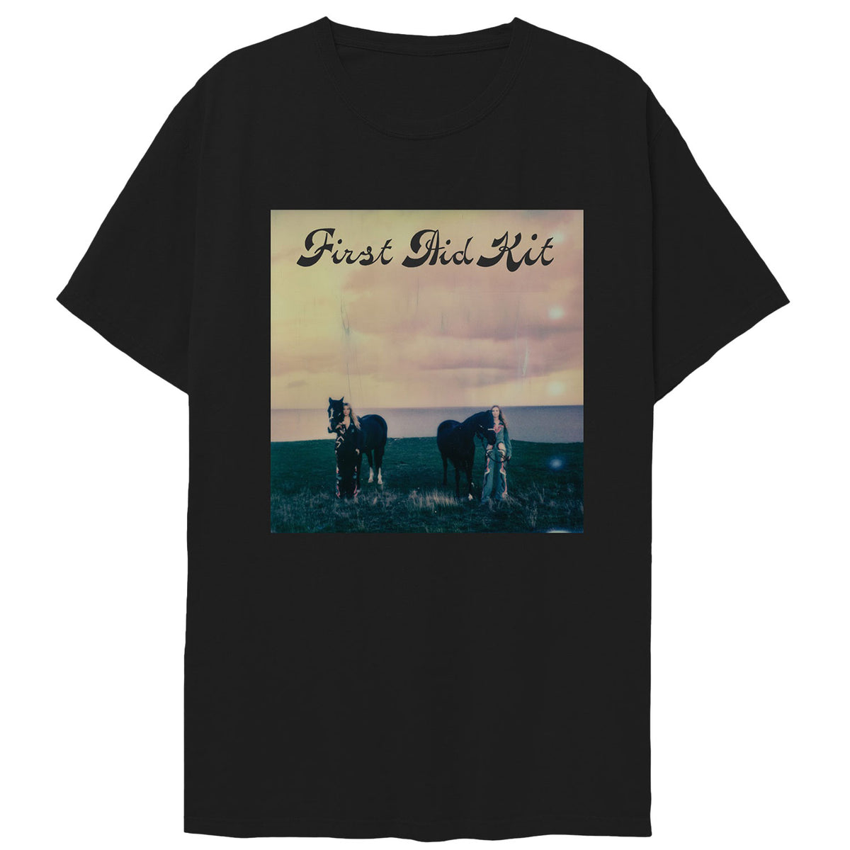 First Aid Kit Horse Photo T-shirt Front