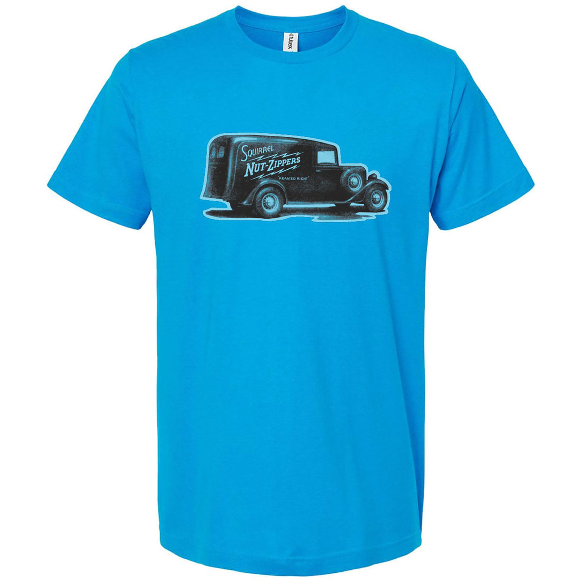 Squirrel Nut Zippers Car T-shirt Front
