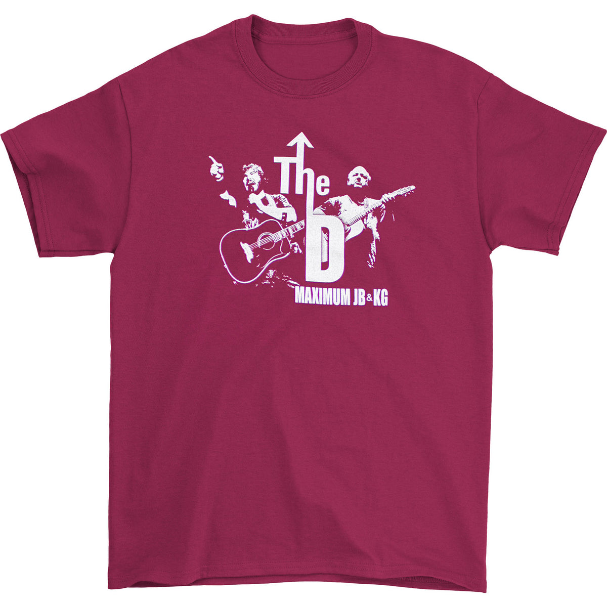 Tenacious D Maximum JB & KG (Red) T-shirt Front