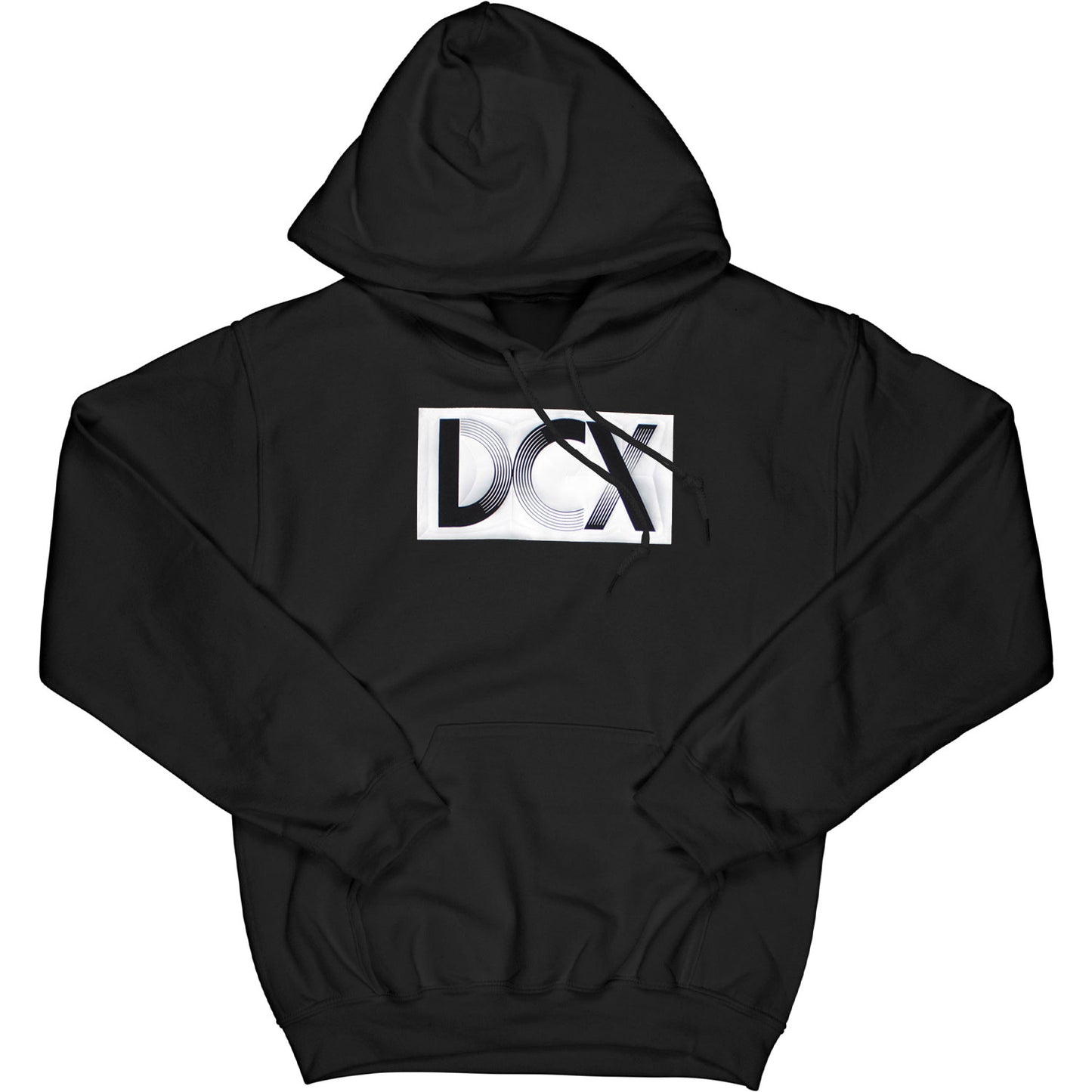 Dixie Chicks Rubber DXC Patch Logo Hooded Sweatshirt Front