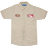 Embroidered Patch On Vintage Work Shirt Work Shirt