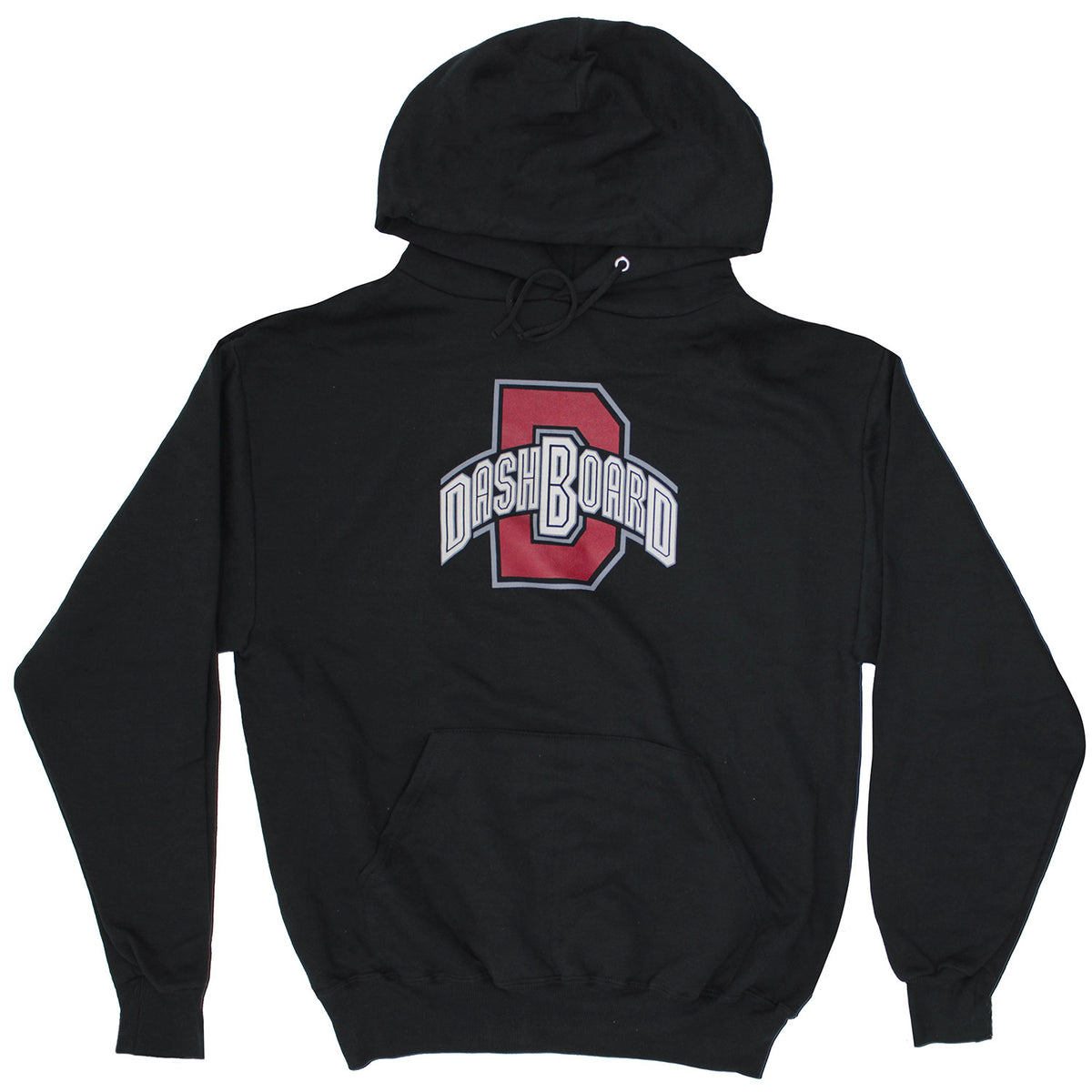 Dashboard Confessional DashBoard D Logo Hooded Sweatshirt Front
