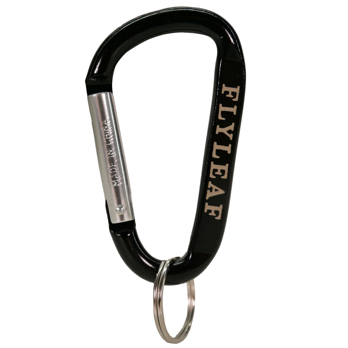 Flyleaf Logo Carabiner Plastic Key Chain Front