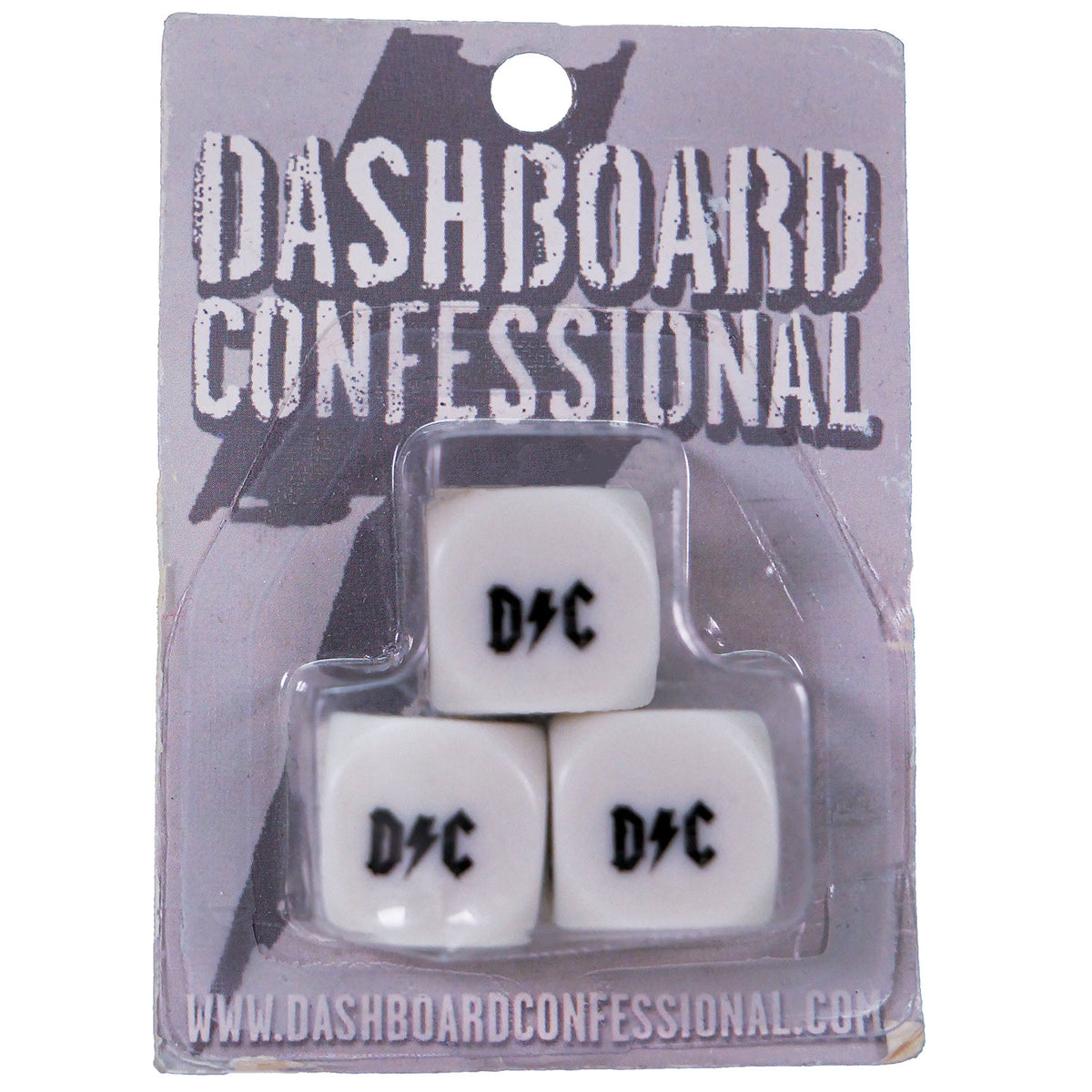 Dashboard Confessional DC Logo Dice Miscellaneous Front