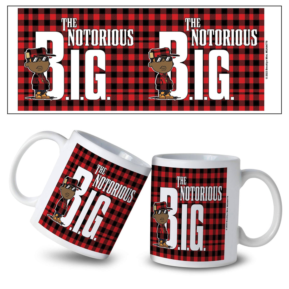 Notorious B.I.G. Lumberjack Coffee Mug Front