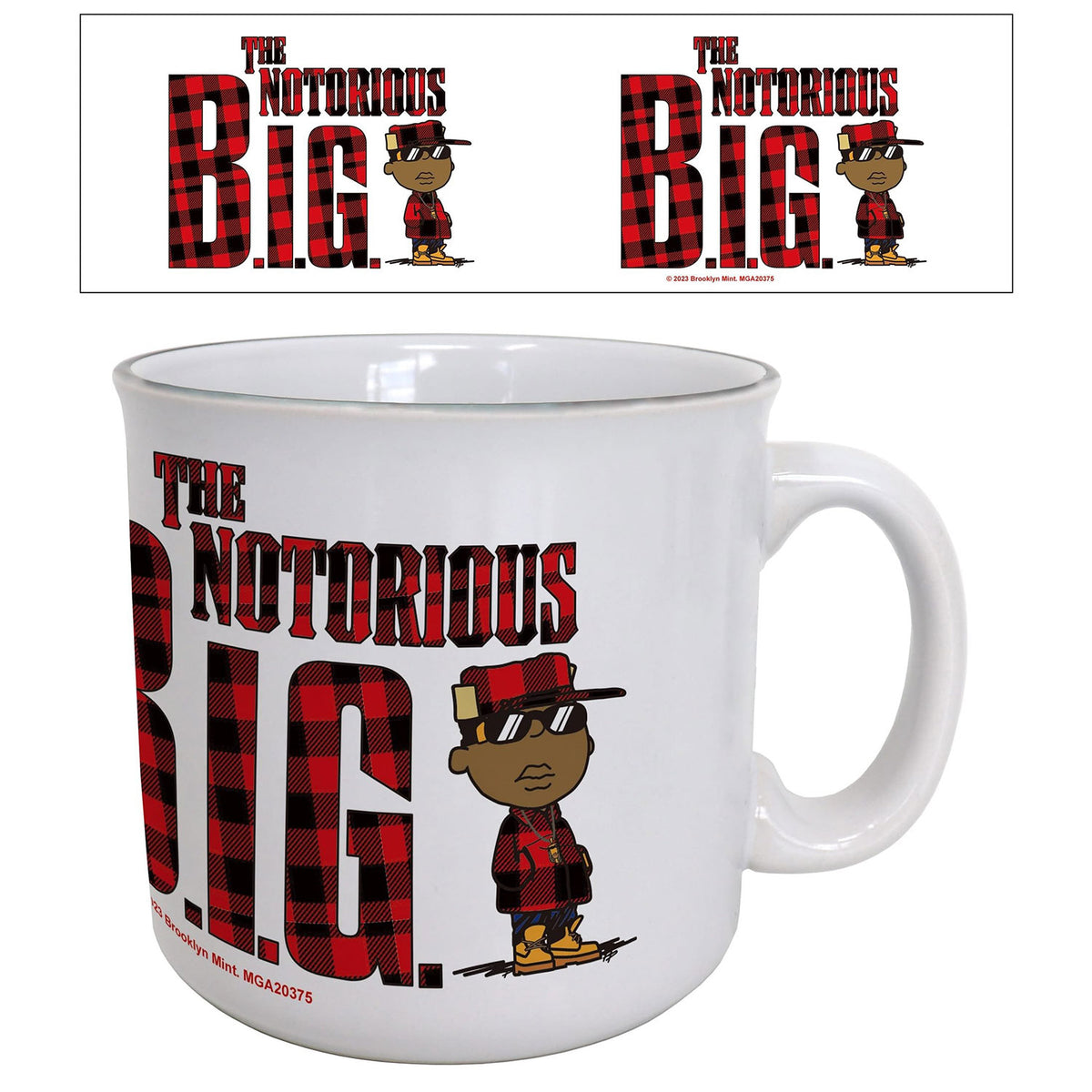 Notorious B.I.G. Lumberjack Coffee Mug Front