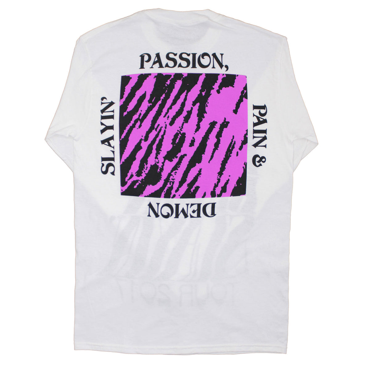 Kid Cudi Passion, Pain & Demon Slayin' Tour 2017 Long Sleeve Back