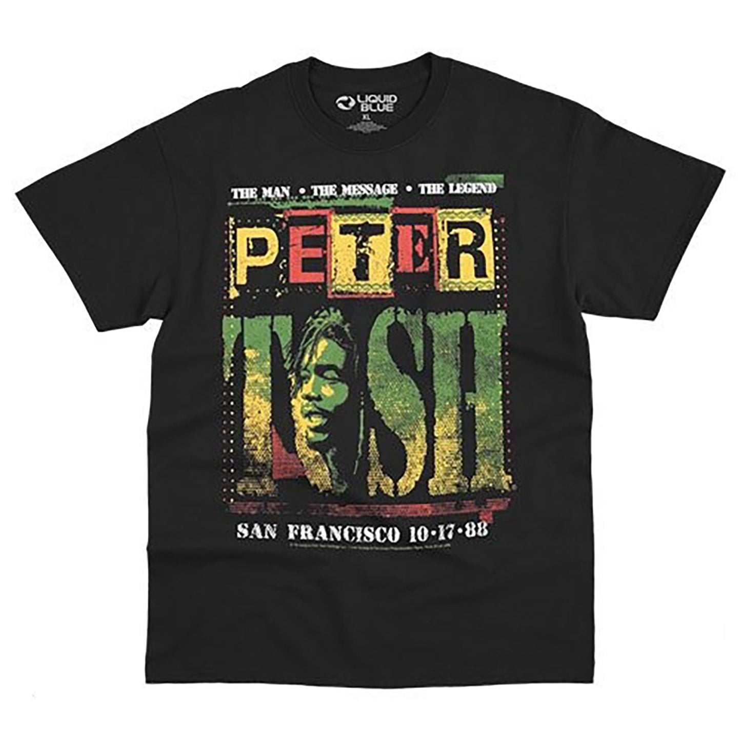 Peter Tosh Poster T-shirt Front