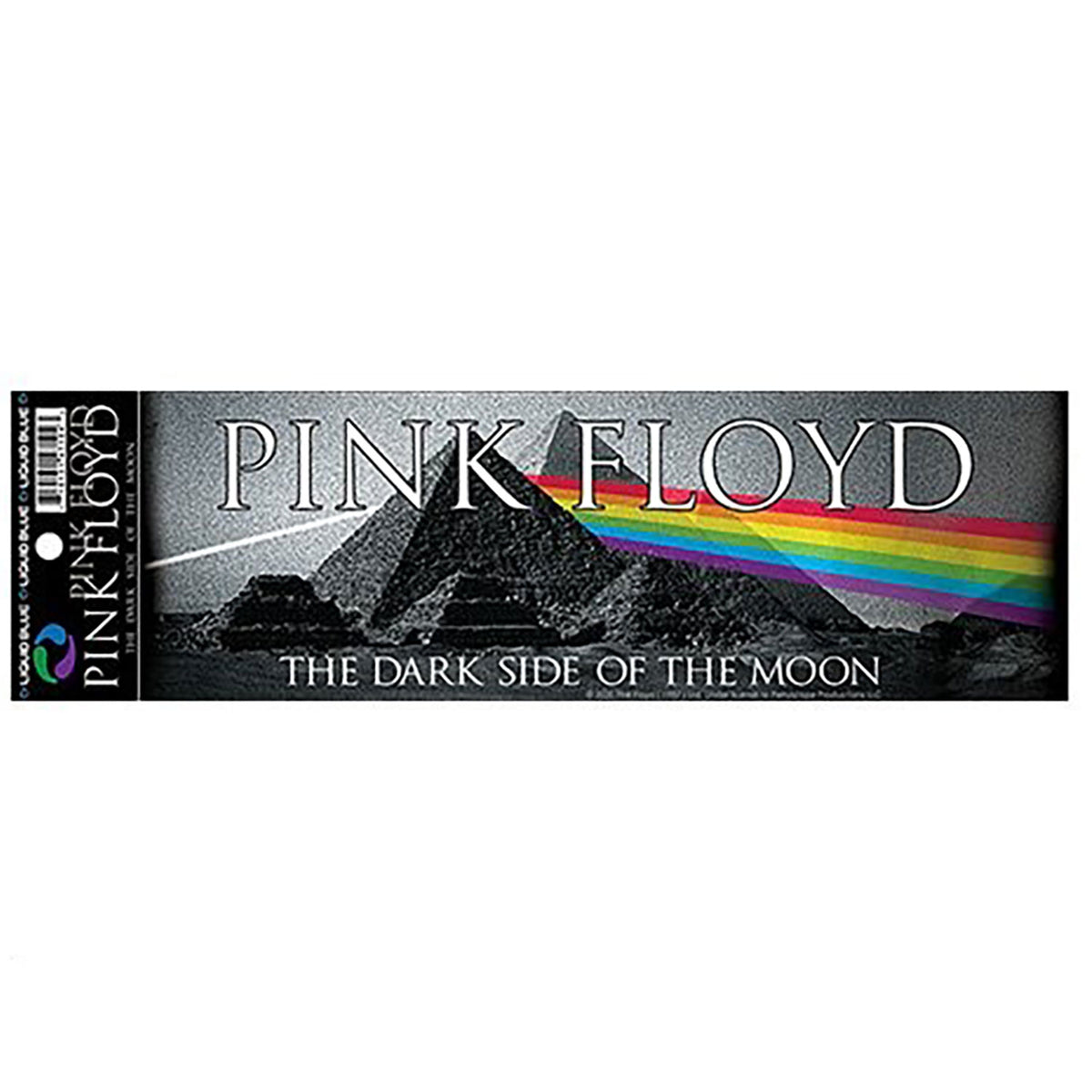 Pink Floyd Pyramid Spectrum Bumper Bumper Sticker Front