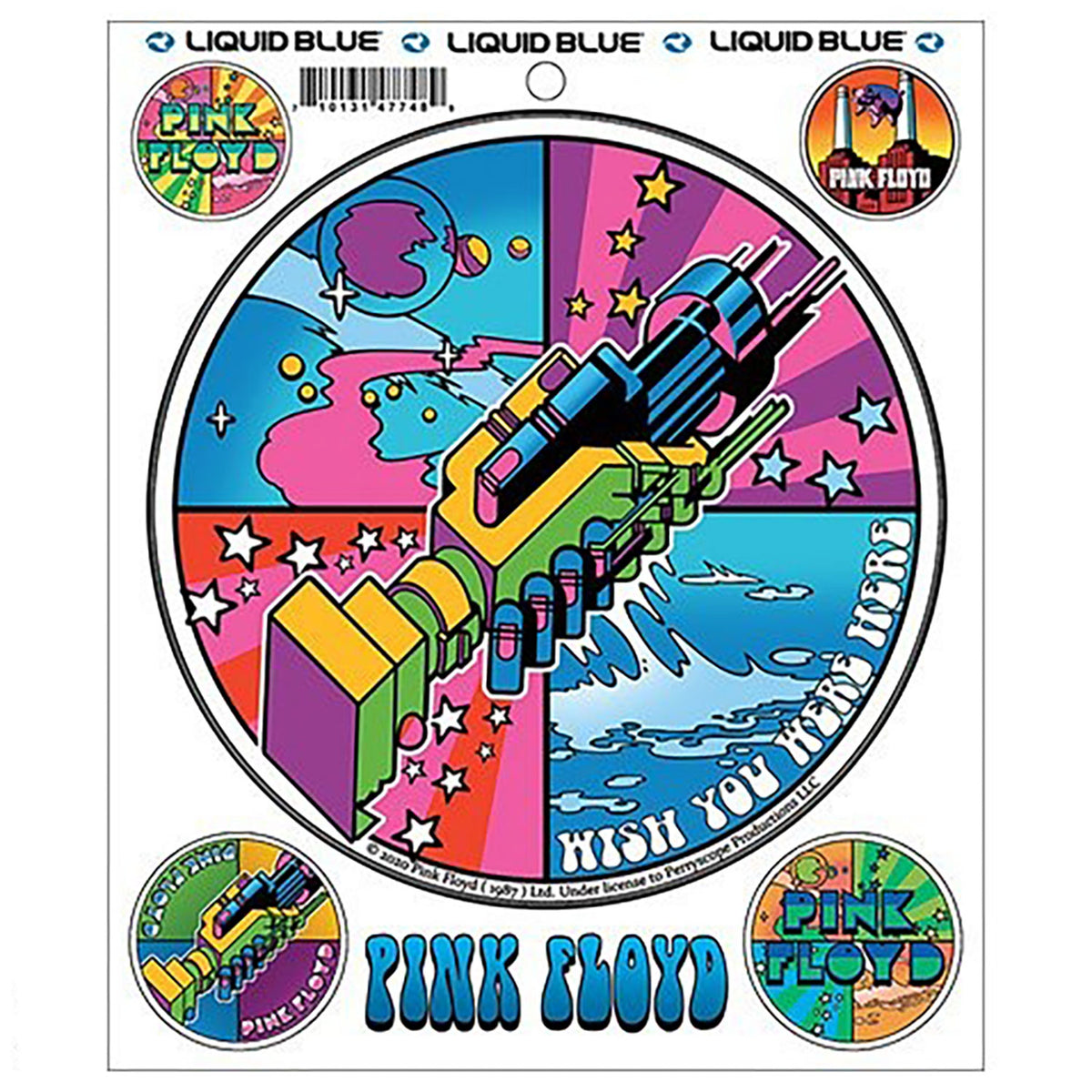Pink Floyd WYWH Mod Sticker Set Front