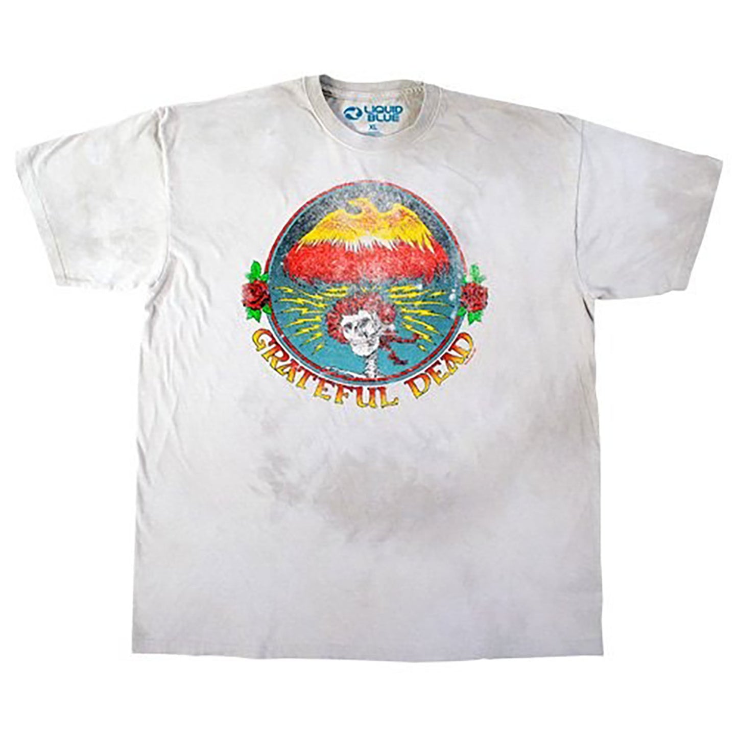 Grateful Dead Bertha Eagle Tie Dye T-shirt Front