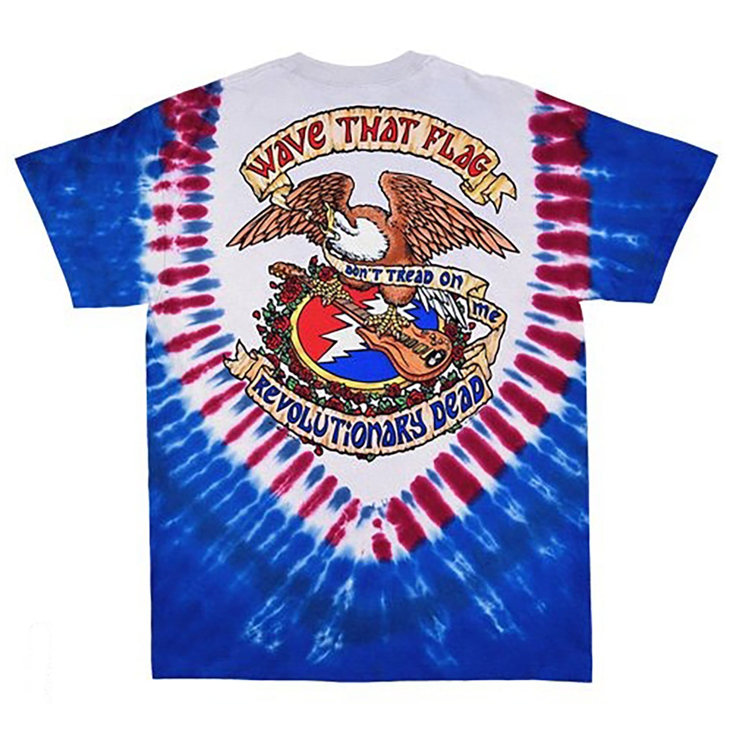 Grateful Dead Revolutionary Dead Tie Dye T-shirt Back