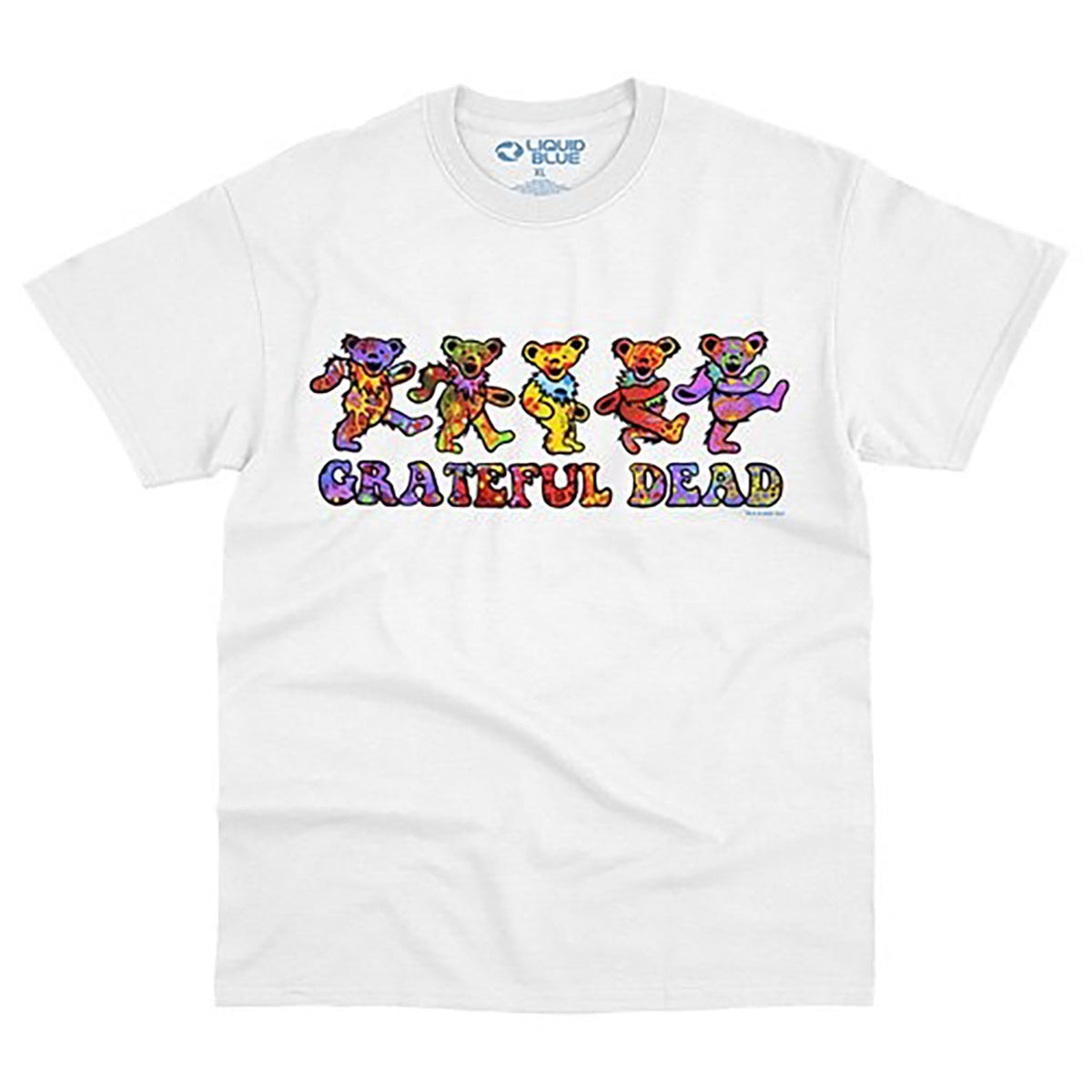 Grateful Dead Tie-Dye Bears T-shirt Front