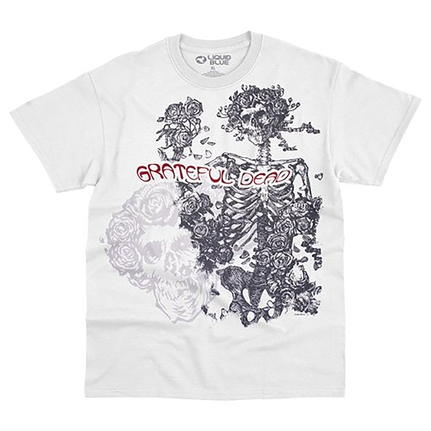 Grateful Dead Woodcut Redux T-shirt Front