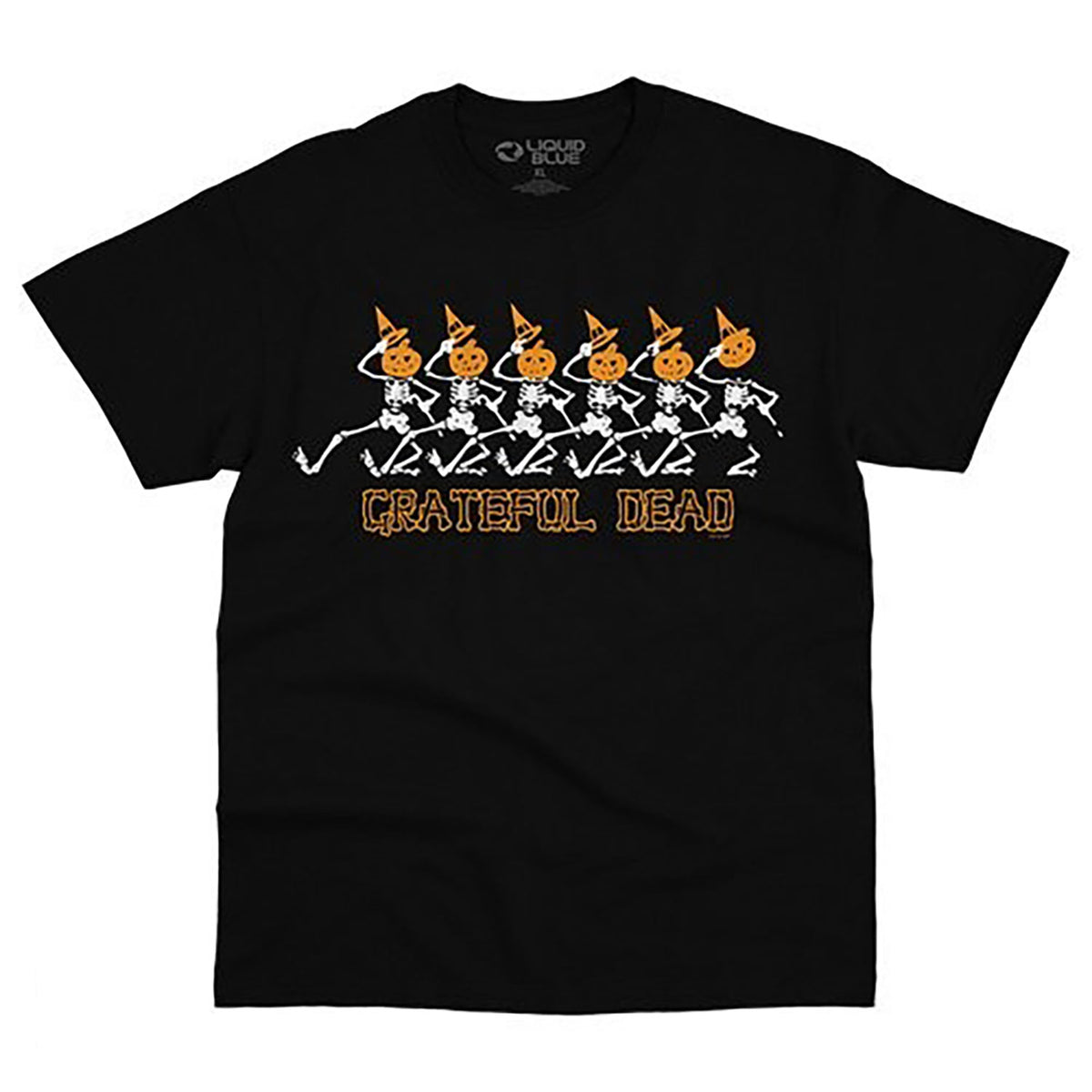 Grateful Dead Pumpkin Skellys T-shirt Front