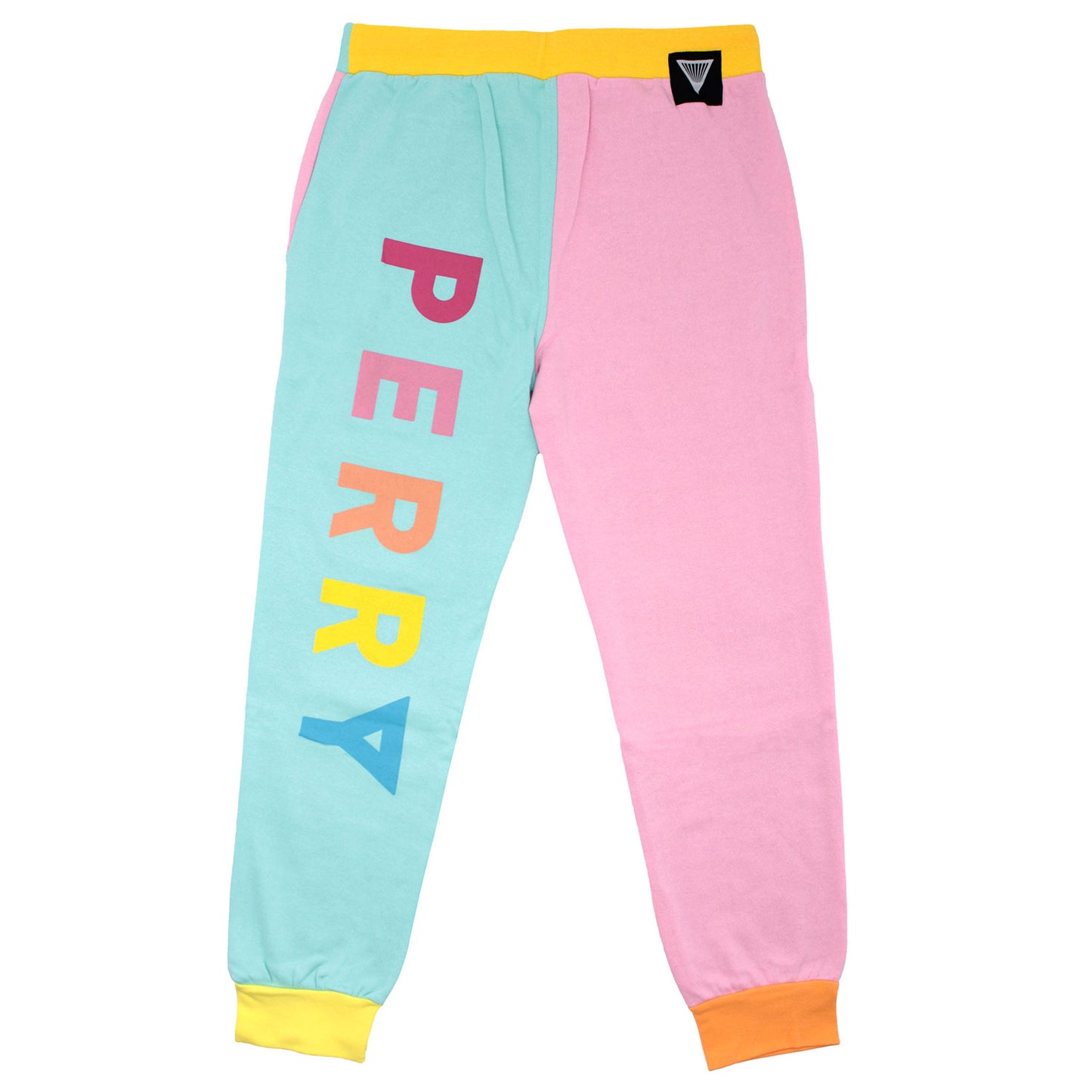 Katy Perry Logo Color Block Sweatpant Joggers Sweatpants Back