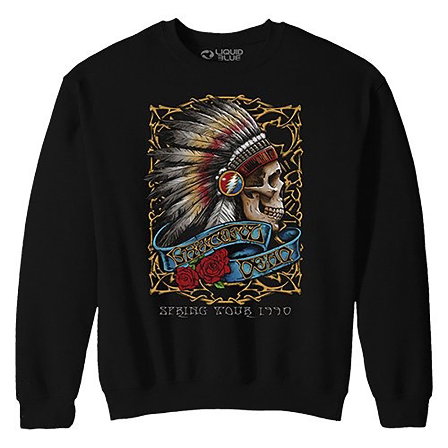 Grateful Dead Spring Tour 90 Fleece Sweatshirt