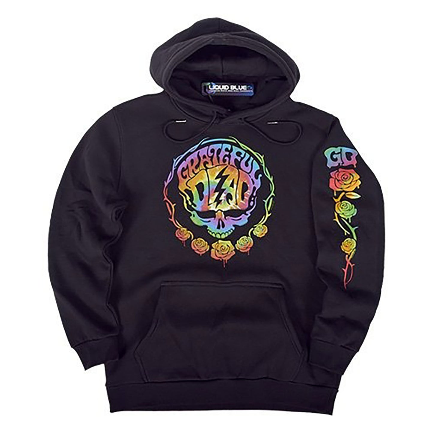 Grateful Dead Deadhead Hooded Sweatshirt Front