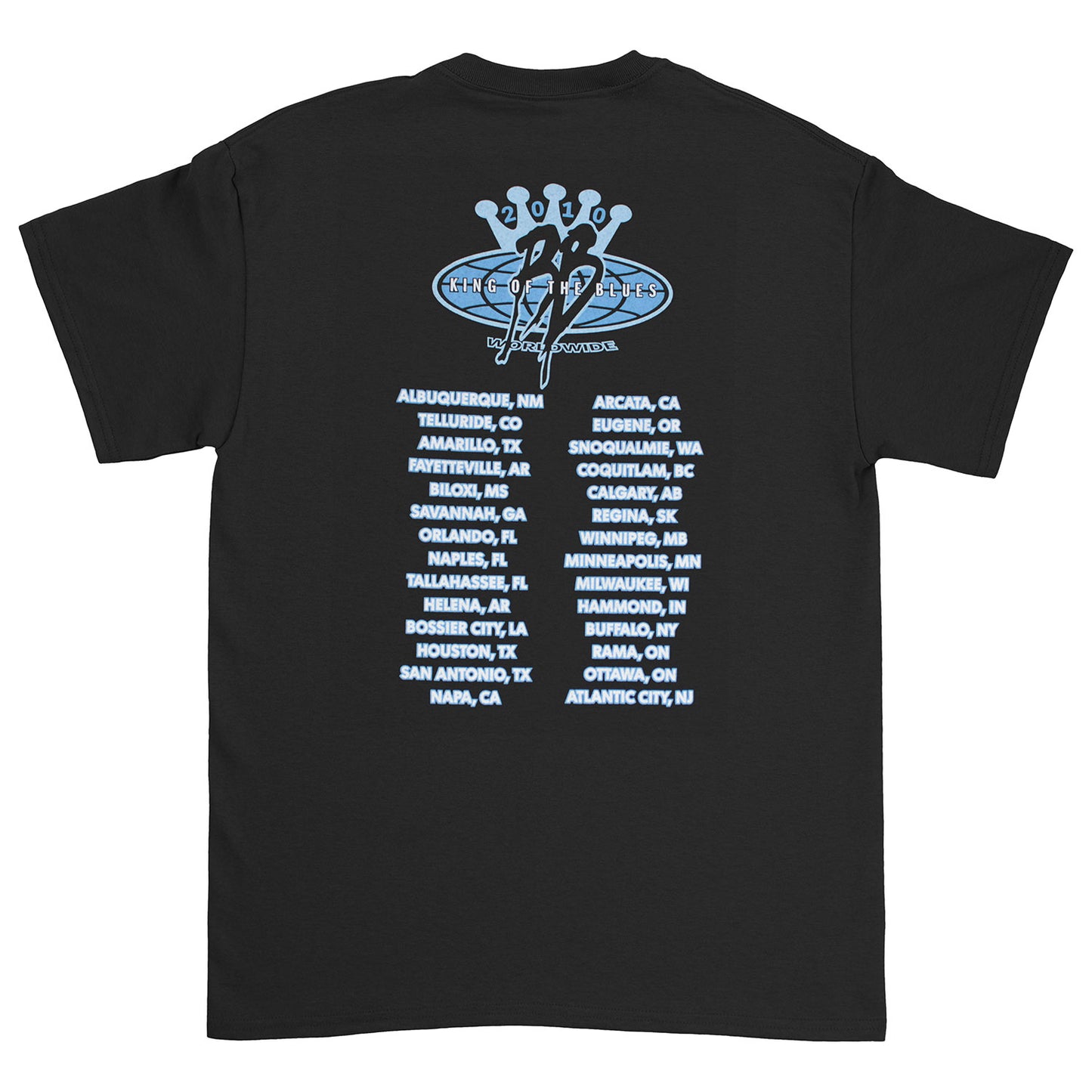 King Of The Blues Worldwide T-shirt
