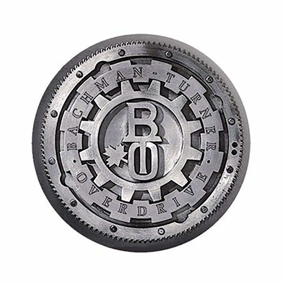Bachman-Turner Overdrive BTO Logo Button Front