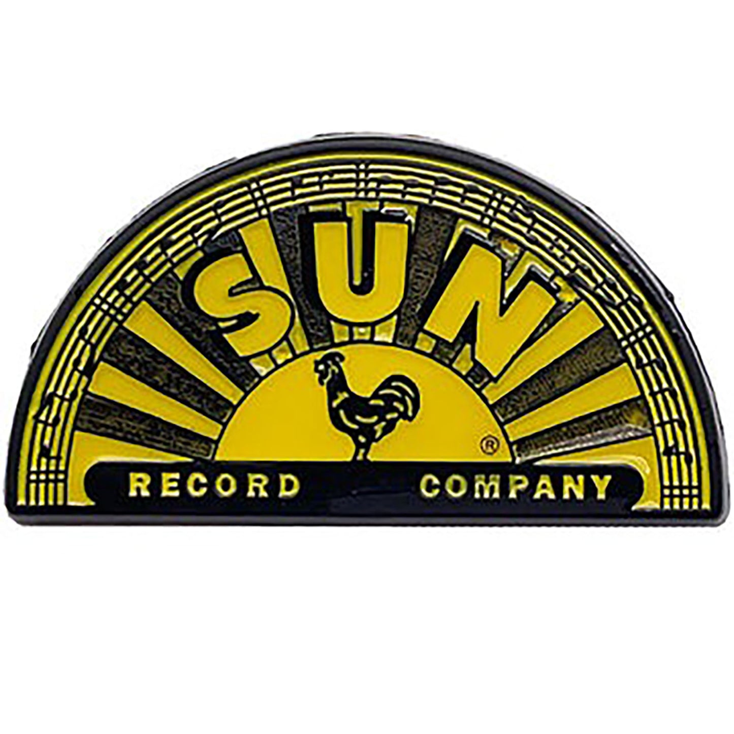 Half Circle Logo Pewter Pin Badge