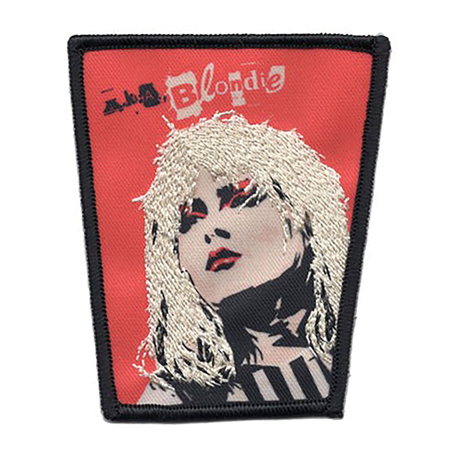 Blondie Red Billy Embroidered Patch Front