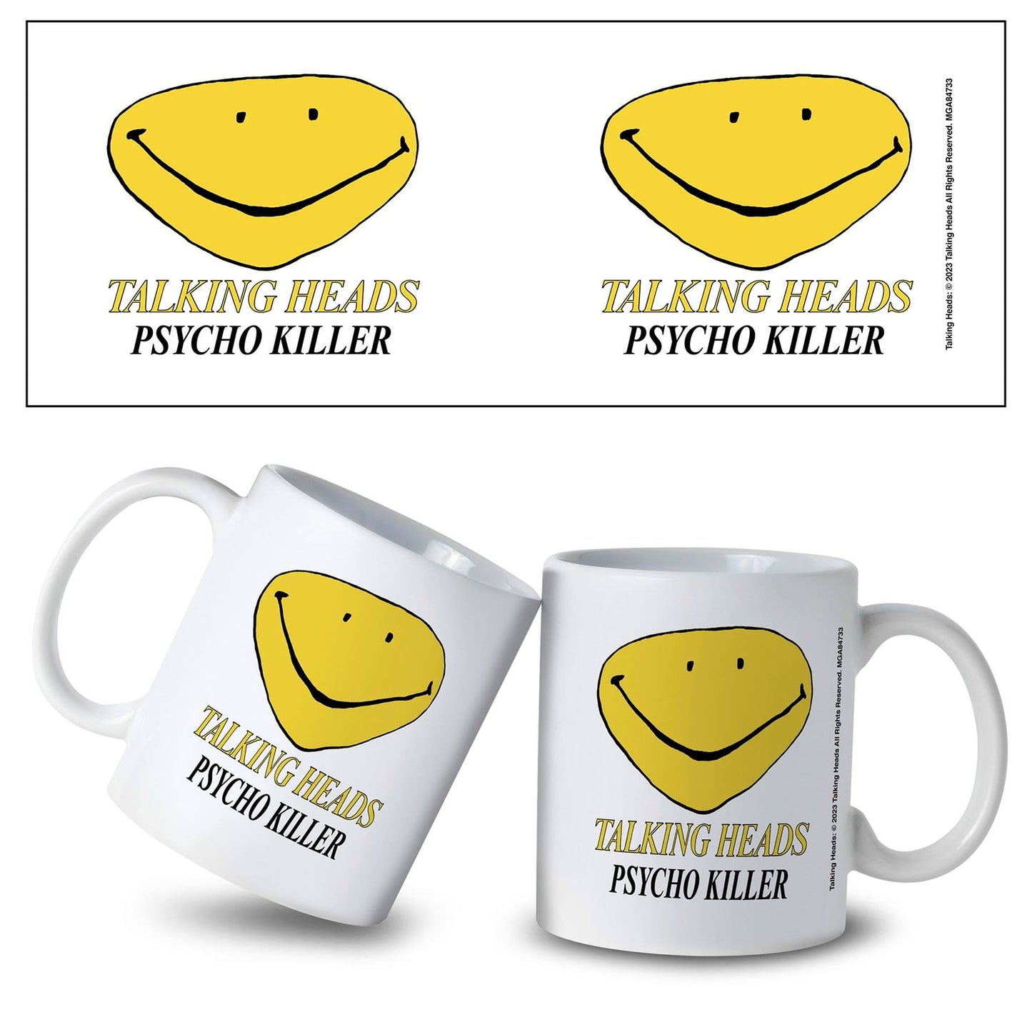 Talking Heads Psycho Killer - Smile Coffee Mug Front