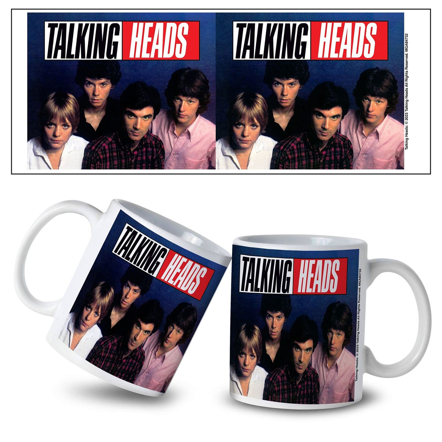 Talking Heads Band Coffee Mug Front