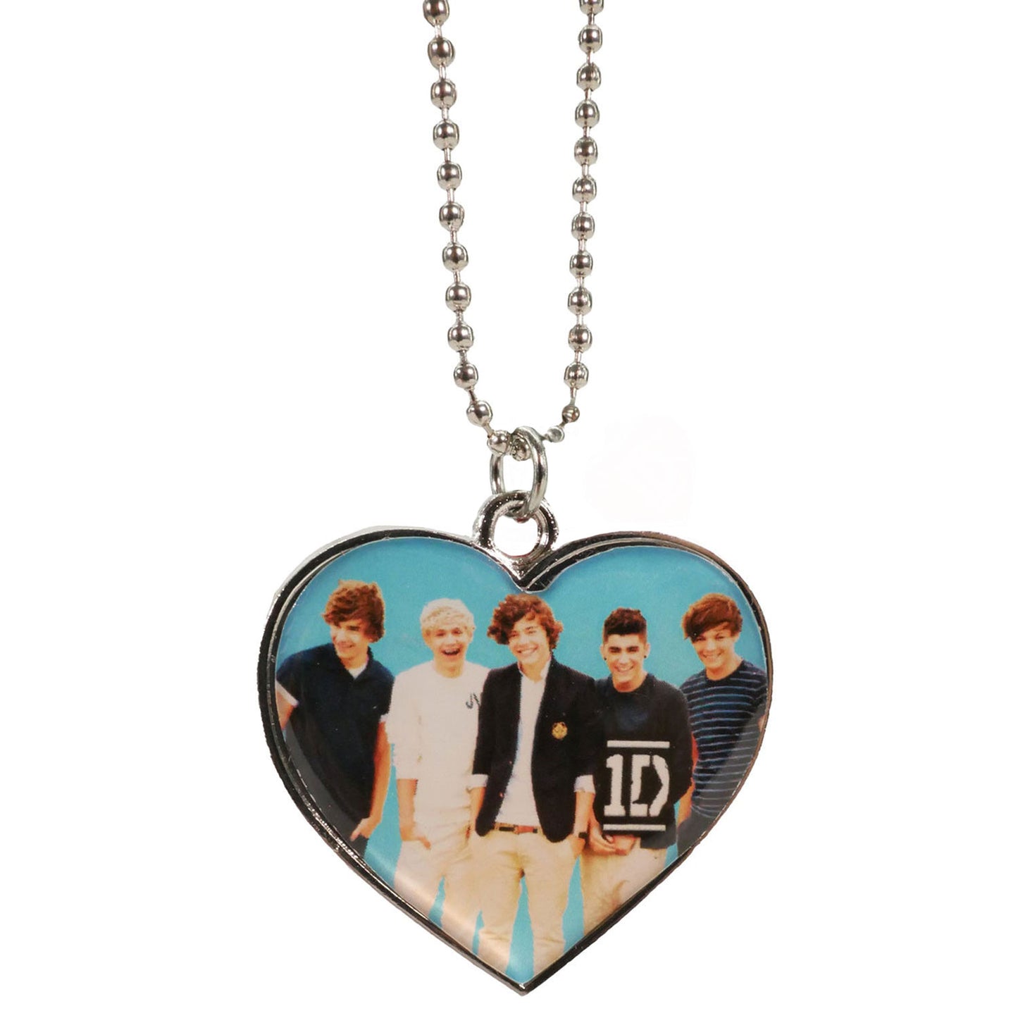 One Direction 1D Pendant Necklace Necklace Front