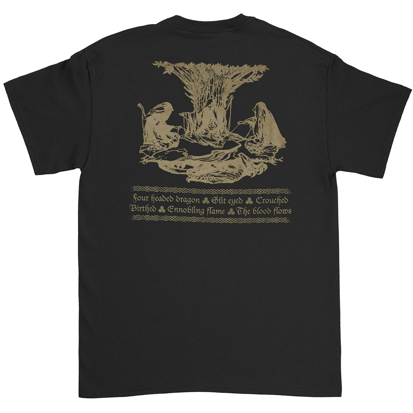 Wolves in the Throne Room Thrice Woven Slim Fit T-shirt Back