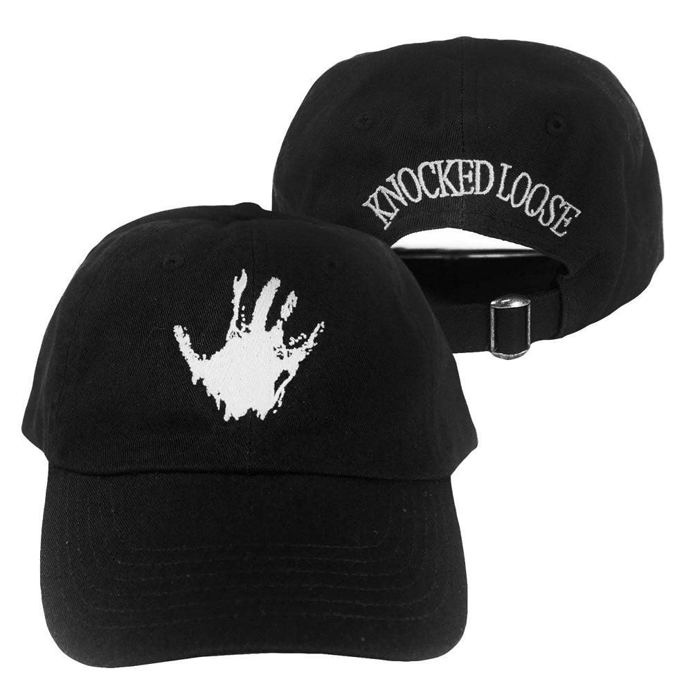 Knocked Loose A Different Shade Of Blue Black - Dad Hat Baseball Cap Front