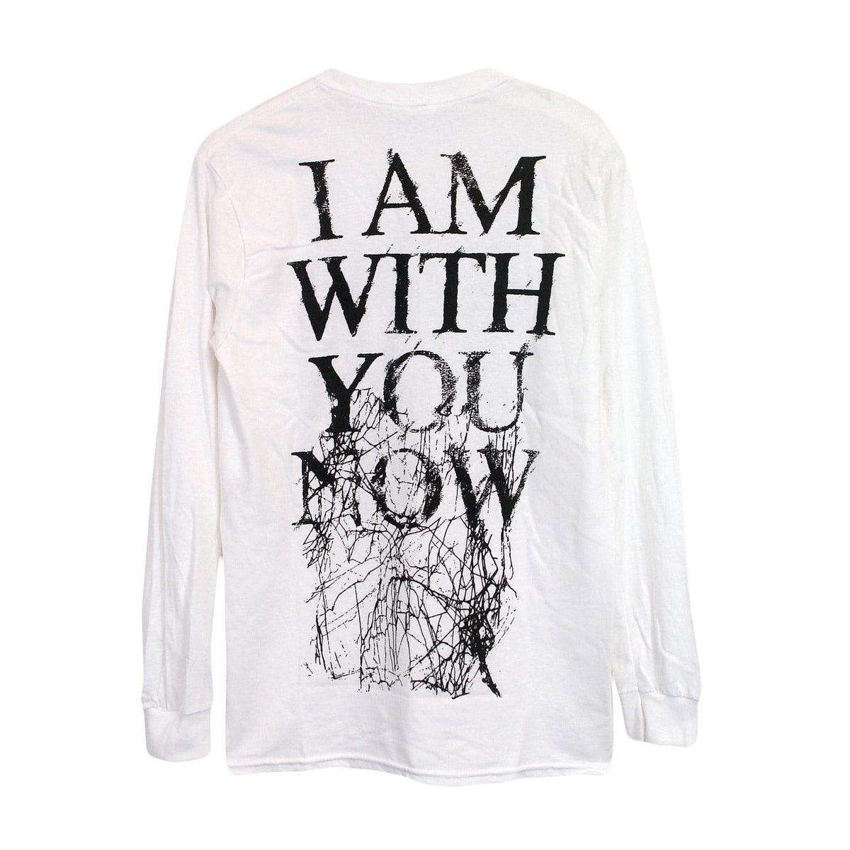 Knocked Loose I Am With You Now White Long Sleeve Back