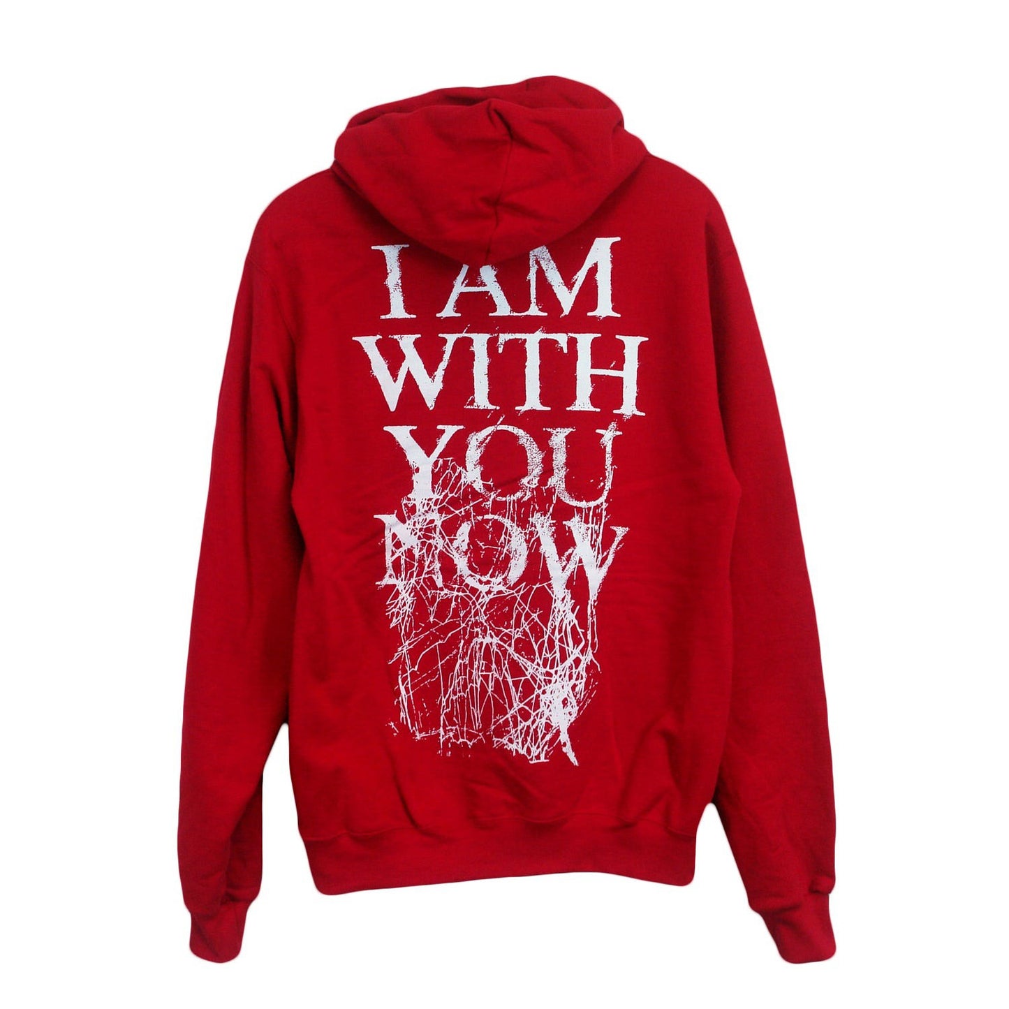 I Am With You Now Scarlet - Pullover Hooded Sweatshirt