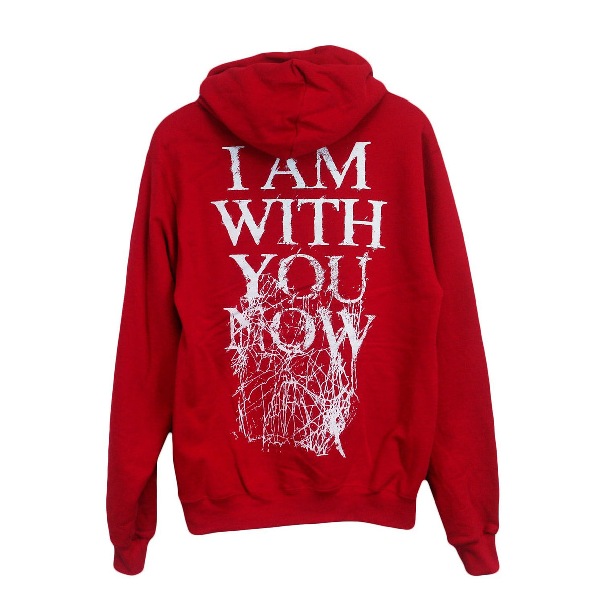 Knocked Loose I Am With You Now Scarlet - Pullover Hooded Sweatshirt Back
