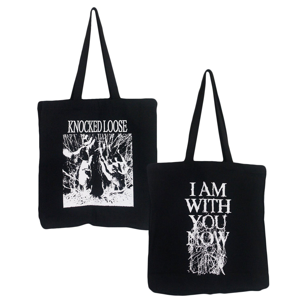 Knocked Loose I Am With You Now Black Wallets & Handbags Alt 2