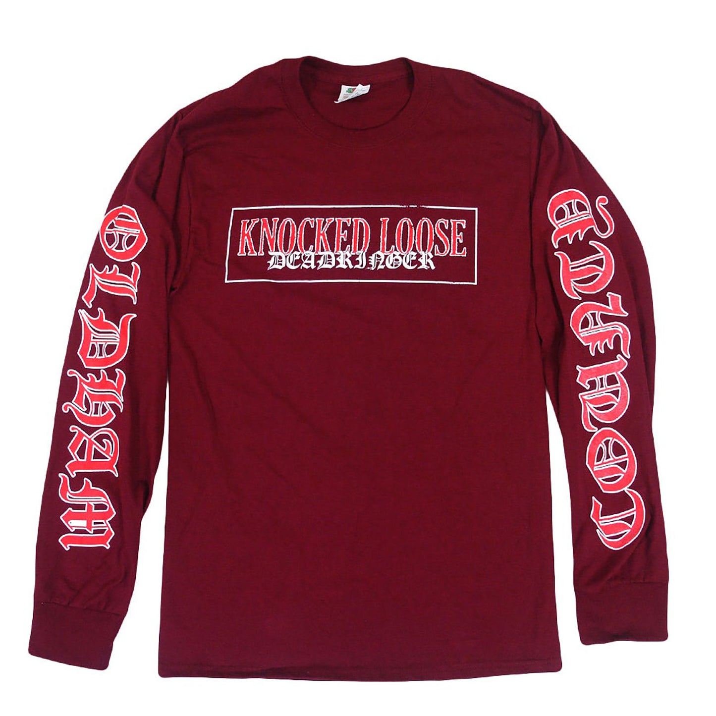 Knocked Loose Dead Ringer Long Sleeve Front