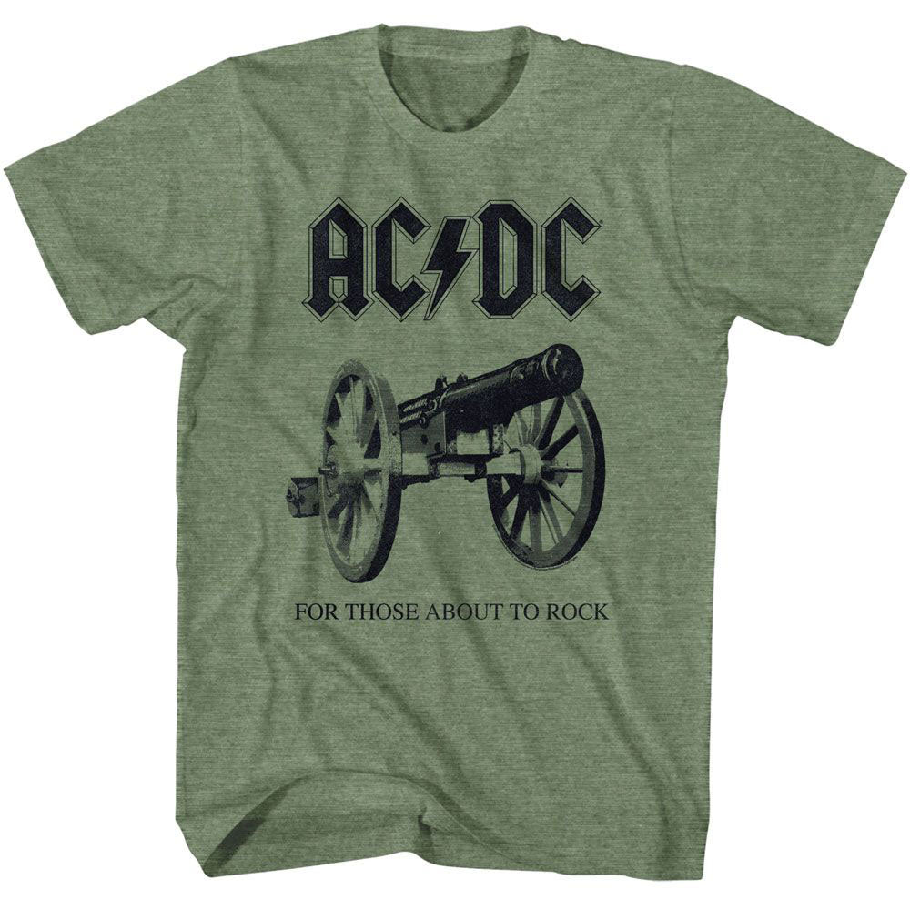 AC/DC About To Rock Again T-shirt Front
