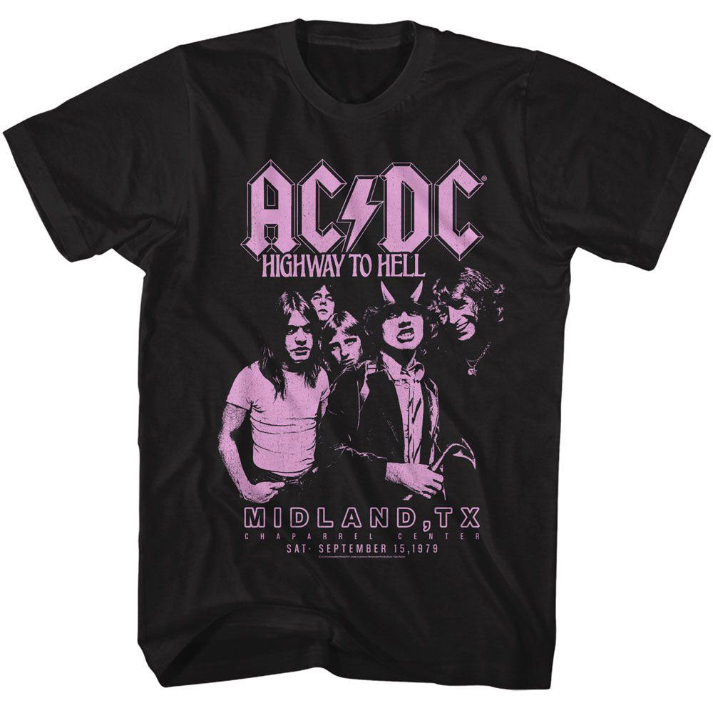 AC/DC Midland Tx T-shirt Front