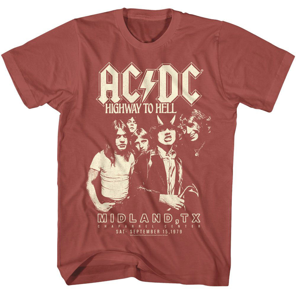 AC/DC Hth Texas T-shirt Front
