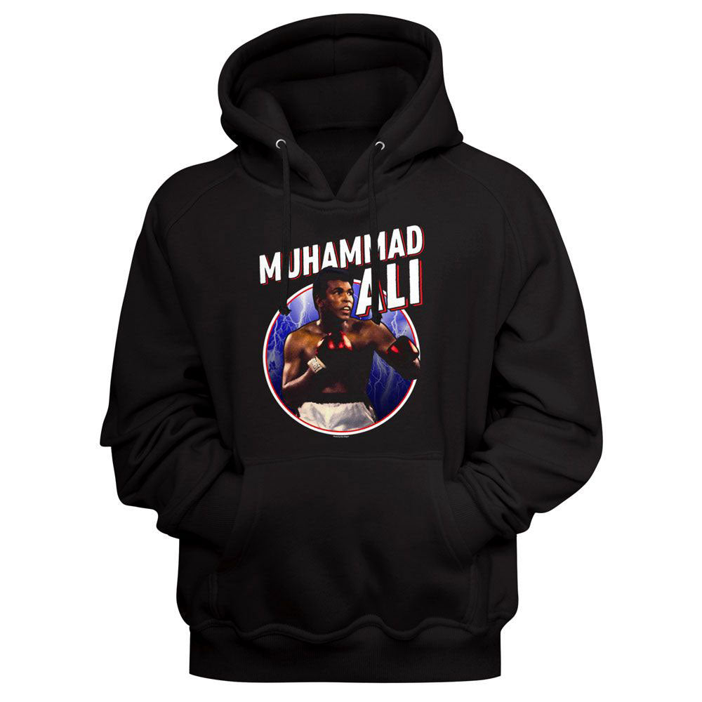 Muhammad Ali 1157 D35 Hooded Sweatshirt Front