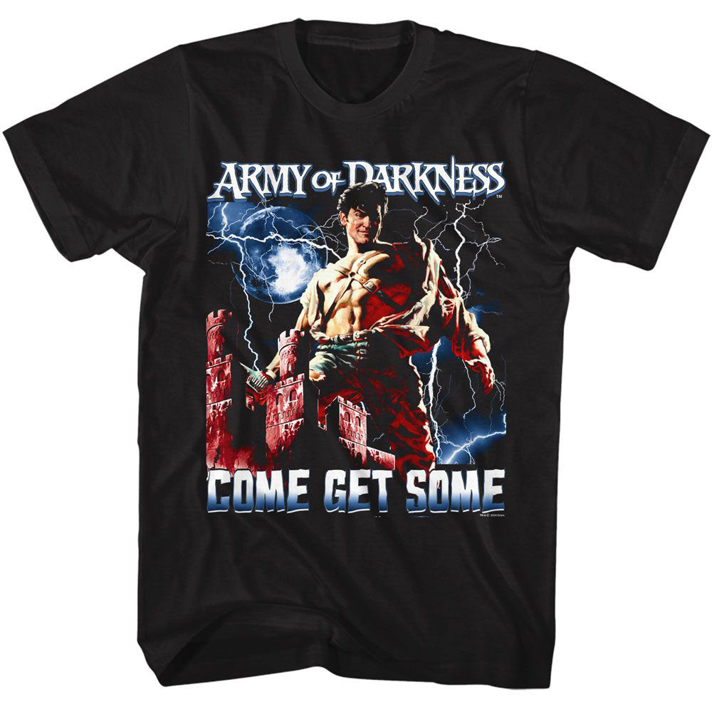 Army Of Darkness Get Some Lightning T-shirt Front