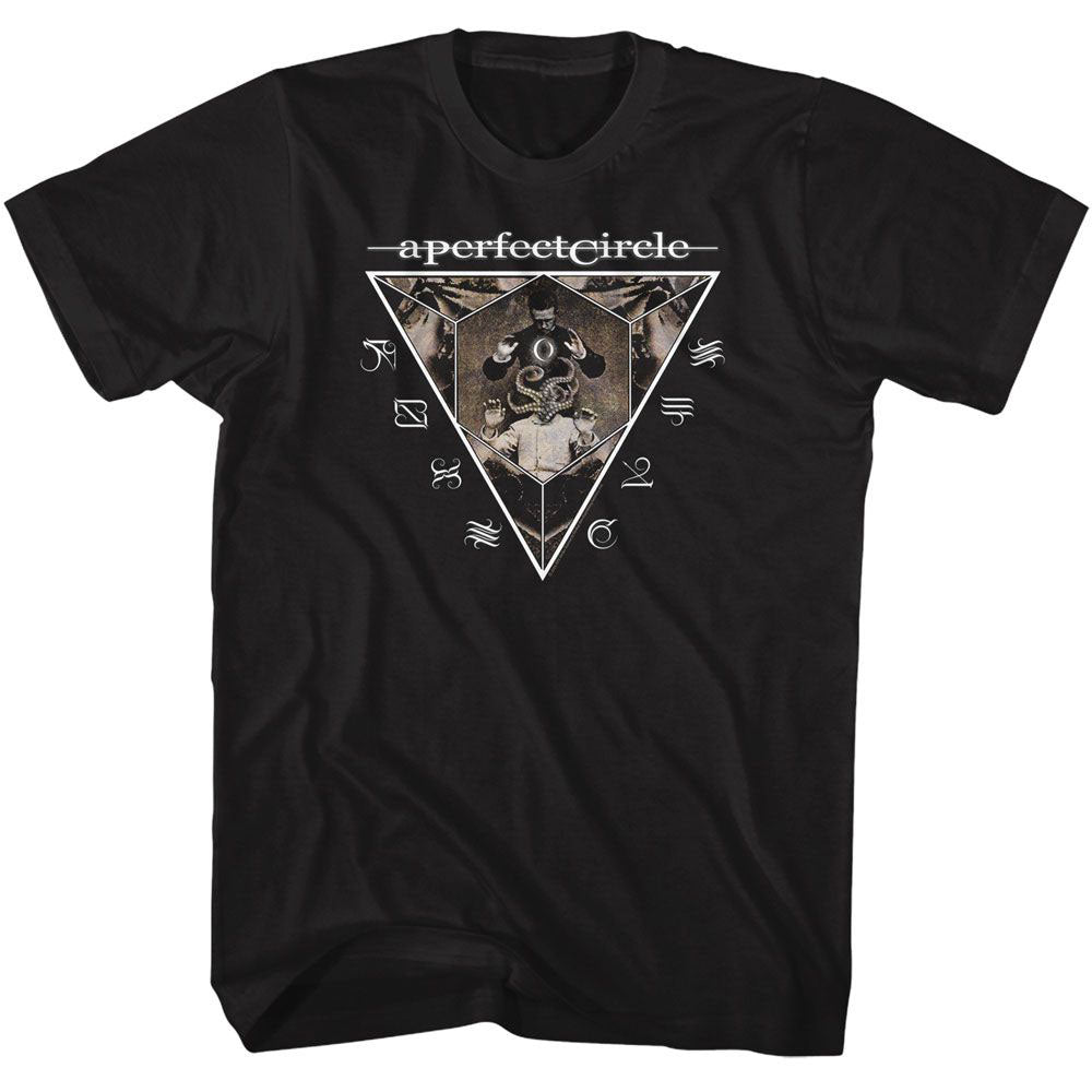 A Perfect Circle Apc Arcane Triangle T-shirt Front
