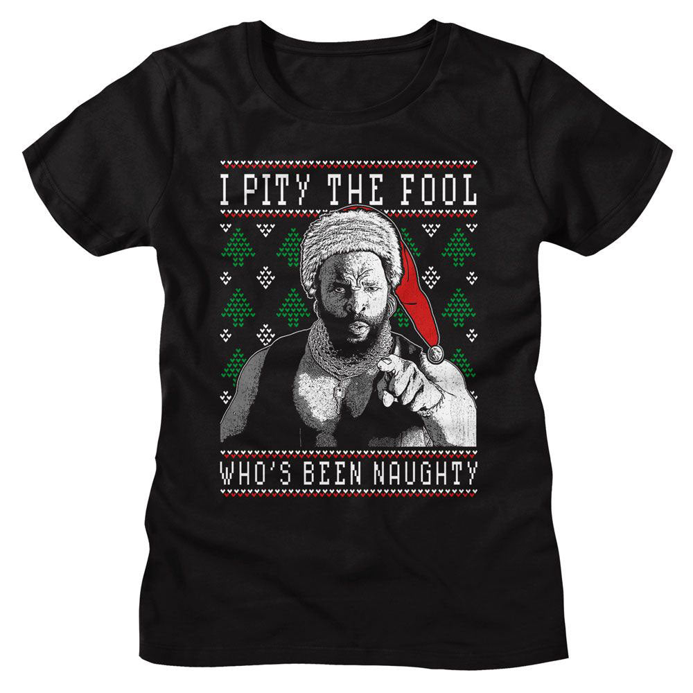 Mr. T Mr T Whos Been Naughty Junior Top Front