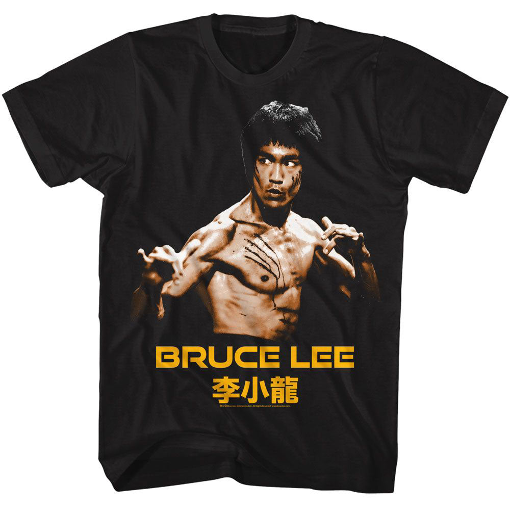 Bruce Lee Ready Stance T-shirt Front
