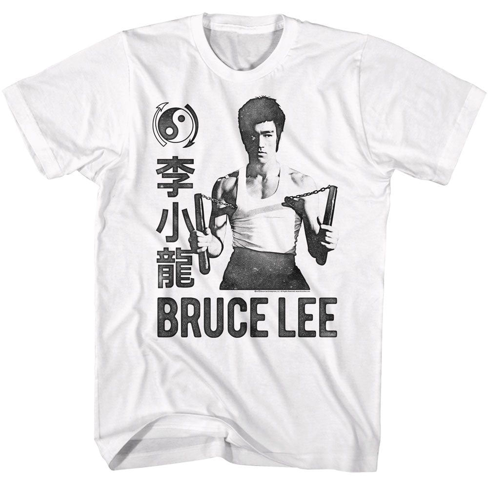 Bruce Lee Monochrome Stacking T-shirt Front