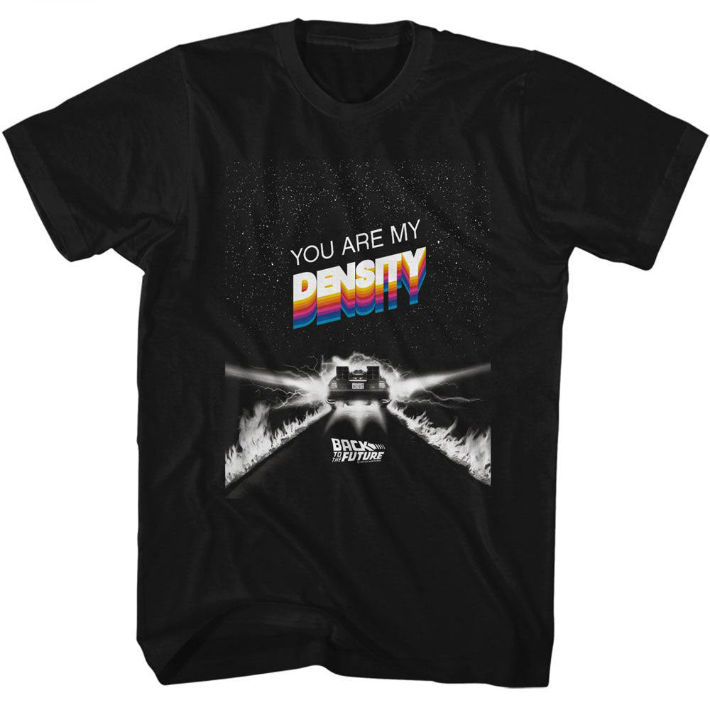 Back To The Future Bttf You Are My Density T-shirt Front