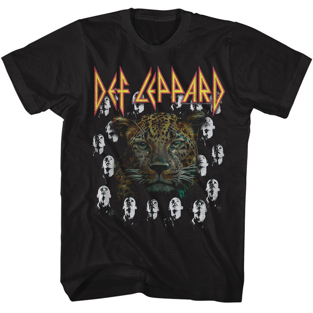 Def Leppard Leopard W High N Dry Heads T-shirt Front