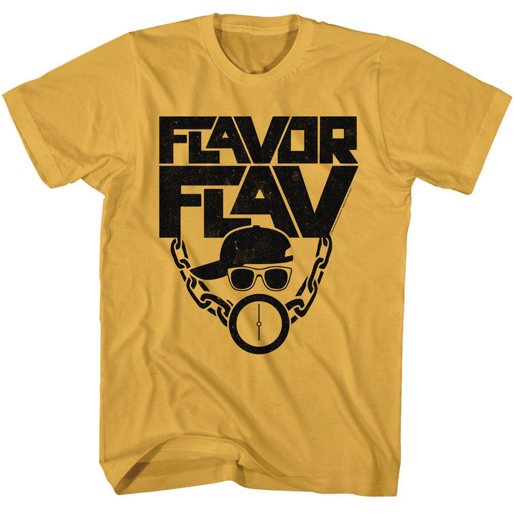 Flavor Flav Hat Glasses Clock T-shirt Front