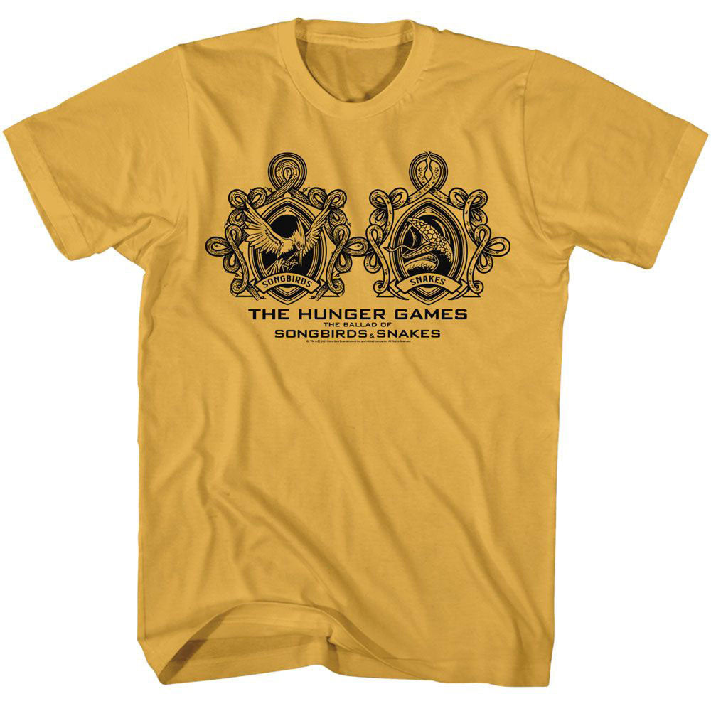 Hunger Games Songbird Snake Mirror T-shirt Front