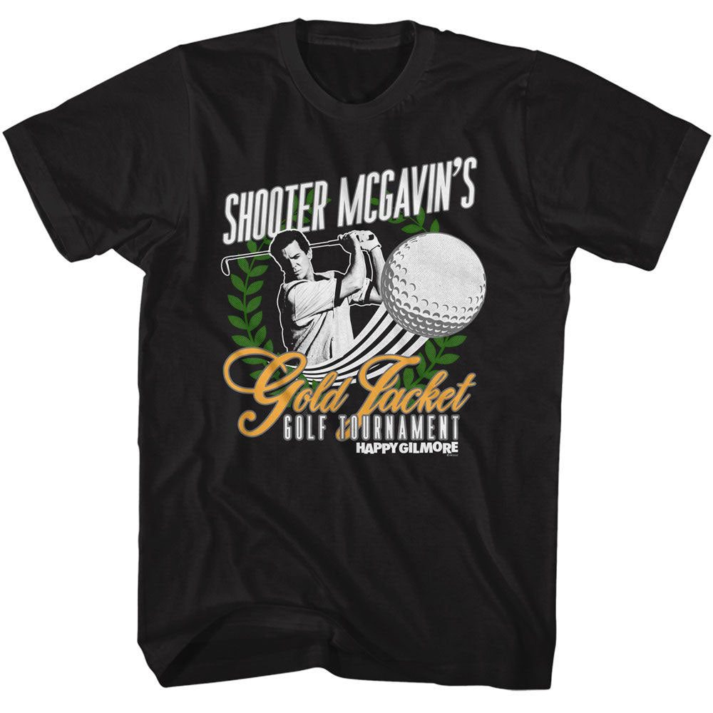 Happy Gilmore Gold Jacket Tournament T-shirt Front